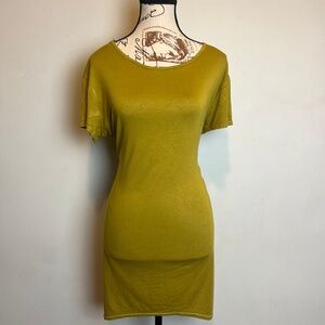 Olive Green Bodycon Dress
